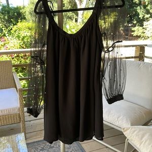 Forever 21, pearl sleeve dress, size small